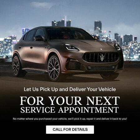 Let Us Pick up and Deliver your Vehicle for your service appointment