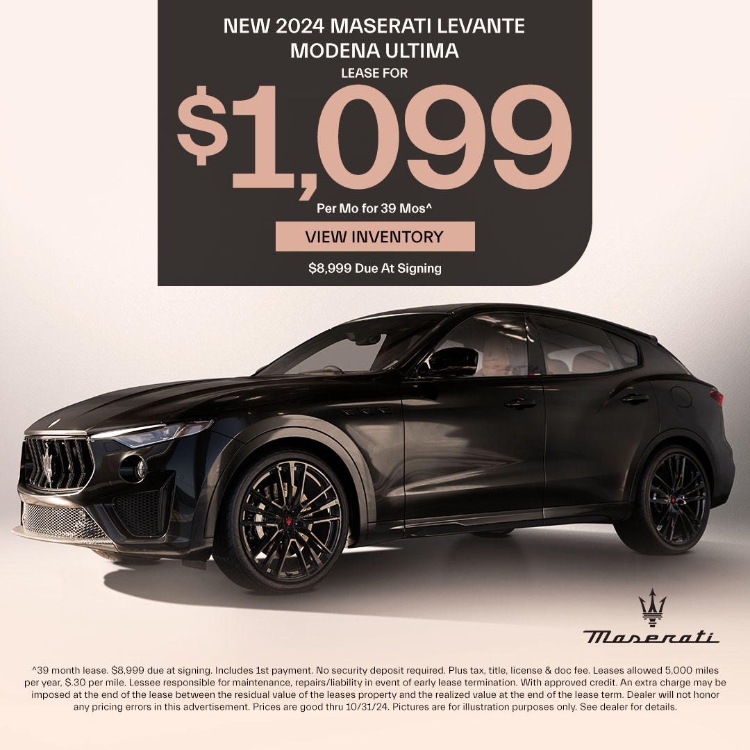 2024 Maserati Levante