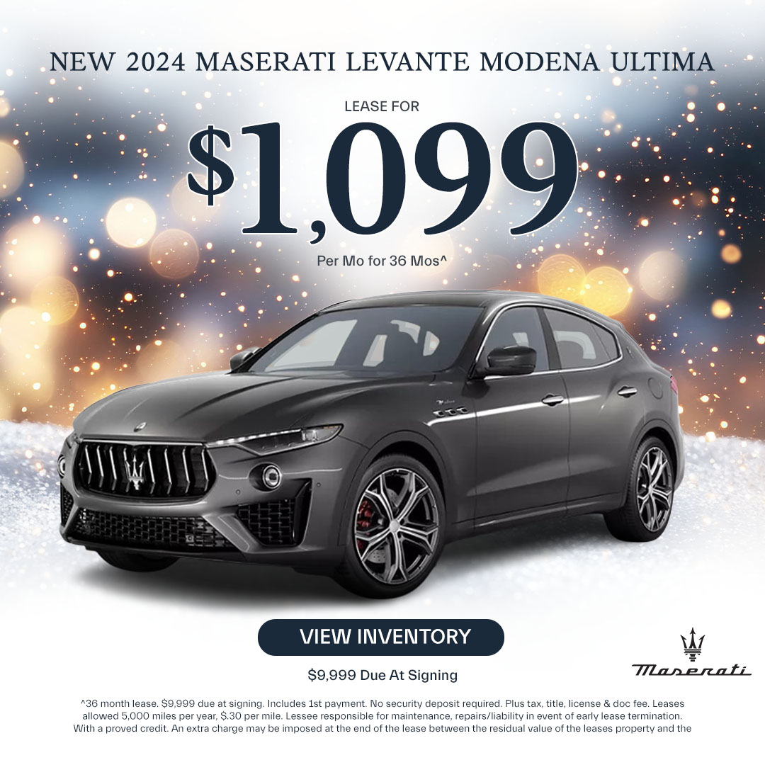 2024 Maserati Levante