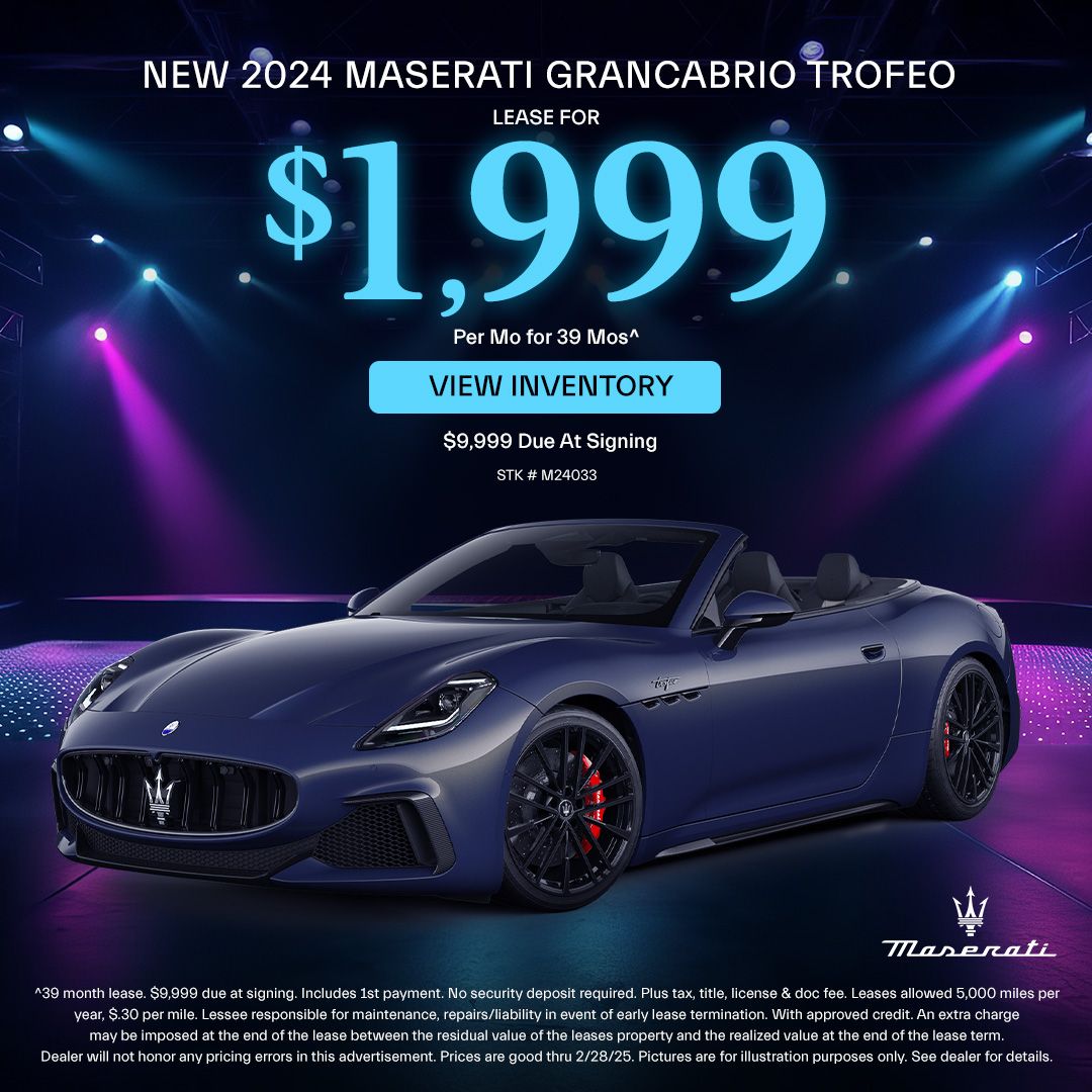 Maserati GranCabrio Offer