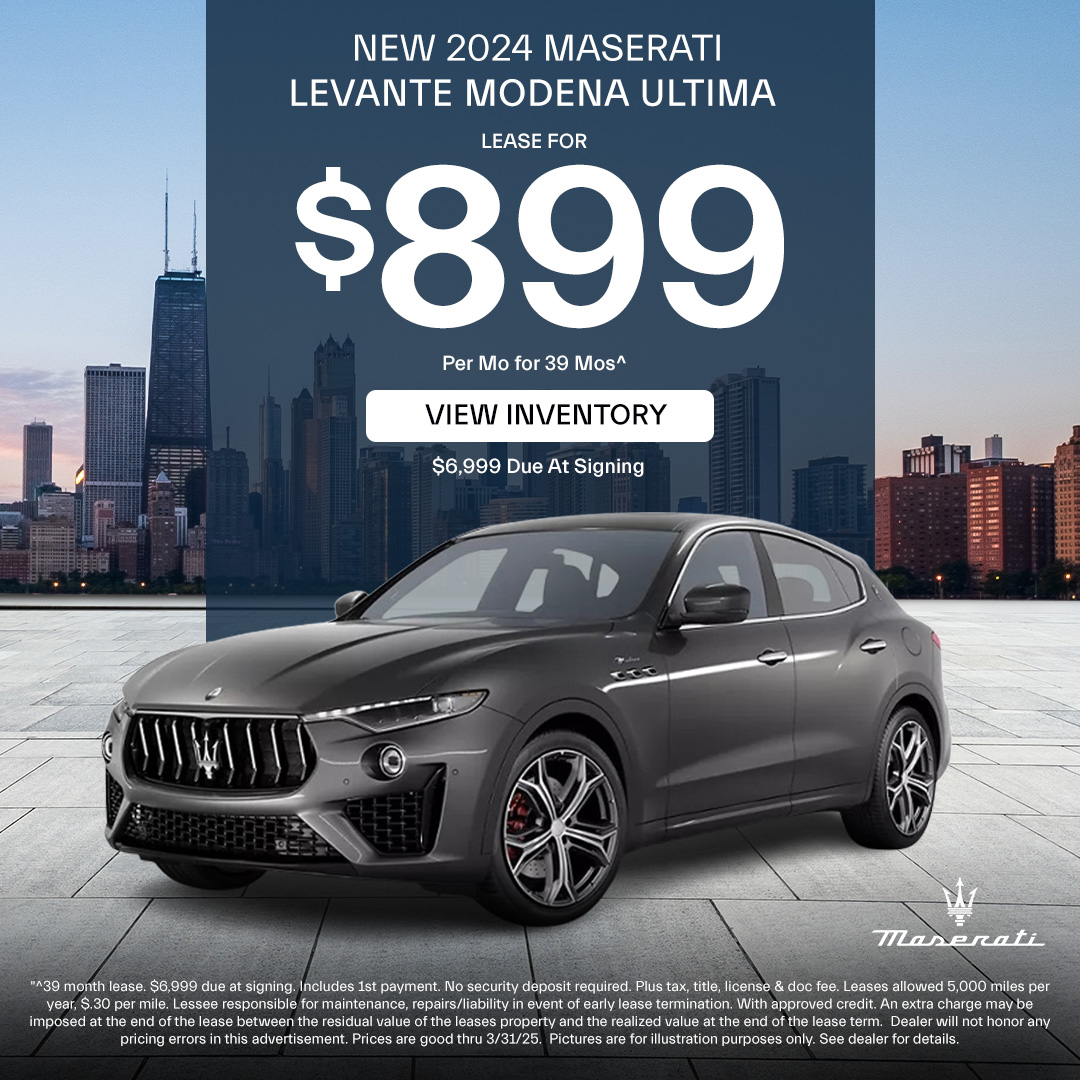 2024 Maserati Levante Offer